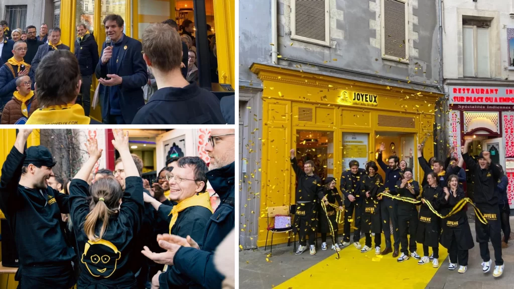 Café joyeux inauguration